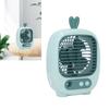 Small Desk Fan 3 Speed Mode Humidifier Function USB   1200mAh Battery   Conditioner Fan for   Family Travel