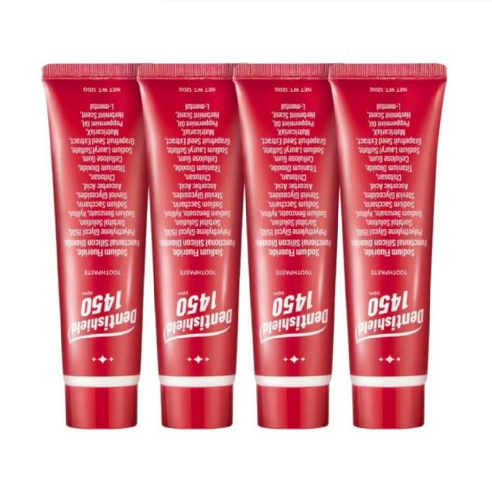 Paul Medison Dentshield 1450 Toothpaste 120g*2Pcs/4Pcs