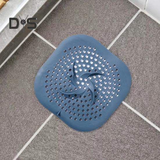 Silicone Sink Strainer Hair Catcher for Shower Drain Easy To Install Multi-Functional Effective Shower Drain Protector Hair Stopper for Bathroom Tub