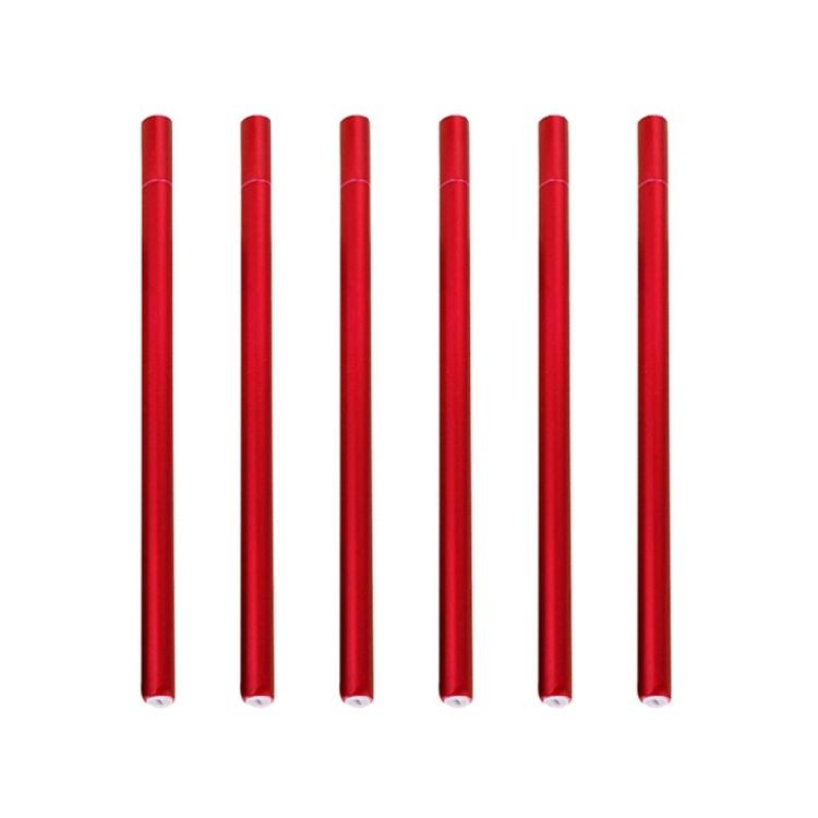 

6x Metallochrome Gel Pen Black Ink Neutral Pen 0.5mm Quick-Drying Signature Pen 1 розы красного