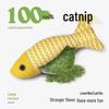 Catnip Interactive Fish Toy - Boredom Relief & Teething Aid for Kittens