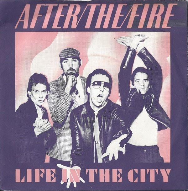 

7inch Record AFTER THE FIRE Life In The City SCBS8057 CBS 1979 UK Rock Used