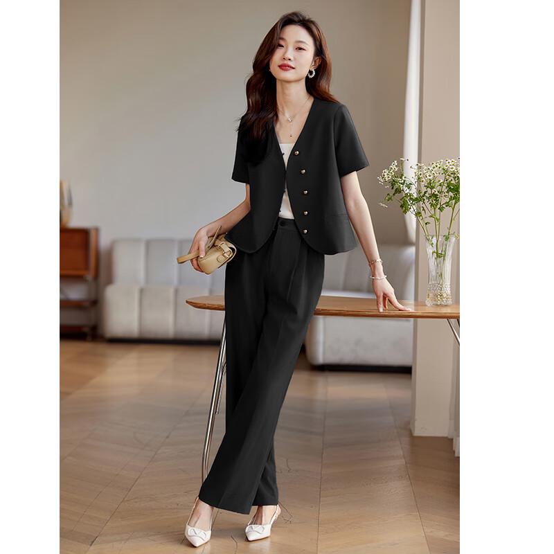 Женский элегантный летний костюм-тройка 2XL