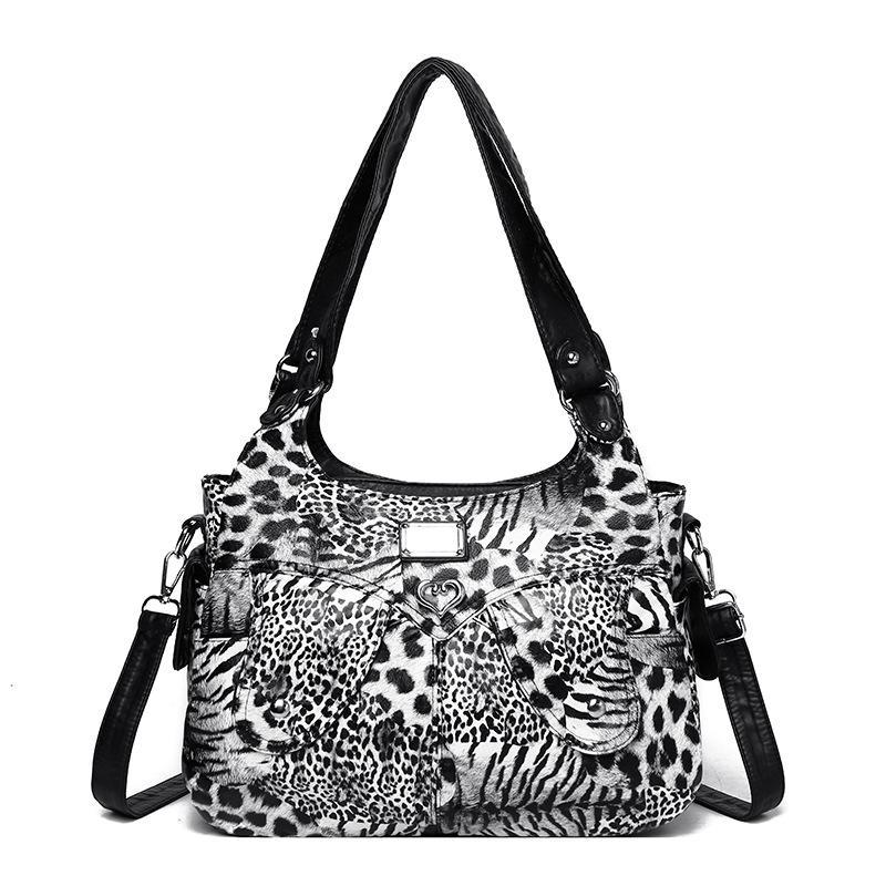 Single Shoulder Crossbody Bag, Middle-aged Mother's Bag, Large-capacity Women's Handbag, Trendy Bag