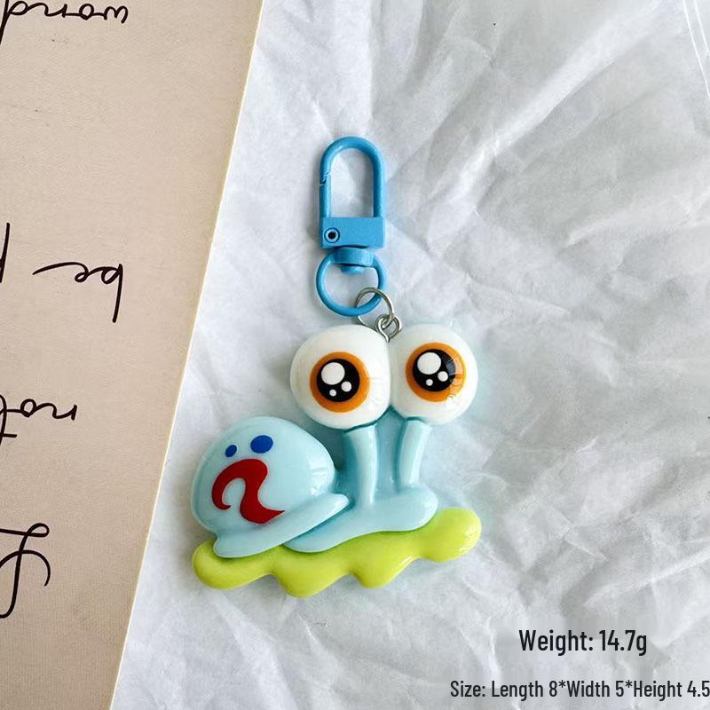 

Брелок Губка Боб однотонный: Милый кулон для школьного рюкзака и аксессуар для изготовления украшений своими руками