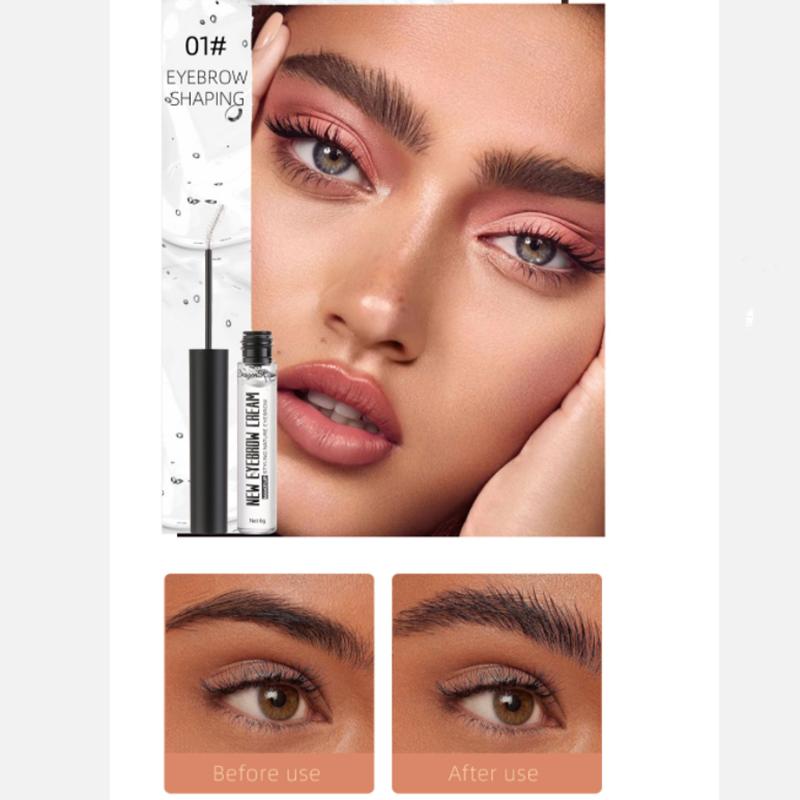 Eyebrow Raincoat Makeup Setting Solution, Waterproof, Anti Sweat, and  Beginner Colorless Eyebrow Dye Cream, Transparent