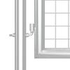 Vidaxl Brama Z Siatki, Srebrna, 400X175 Cm, Galwanizowana Stal