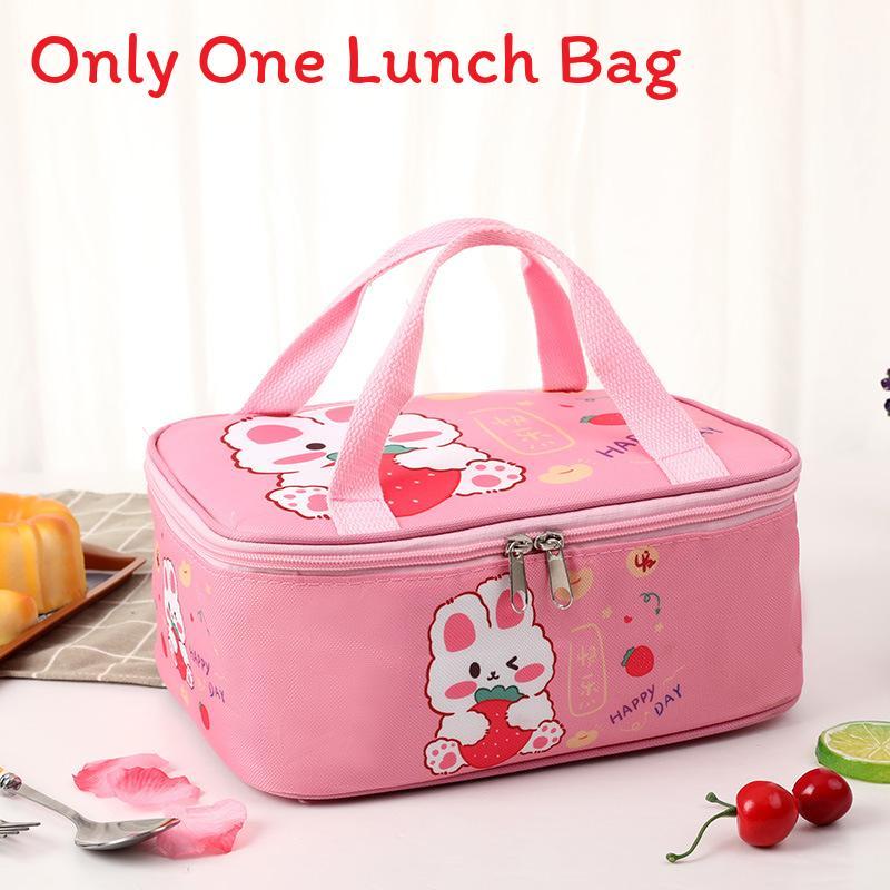 Space Bear Bento Cooler With Reusable Material For School And Travel