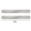 Stainless Steel Drawer Cover Sleeve Type Protection Strip for Kitchen Cabinets Doors and For Drawers Two Piece Set