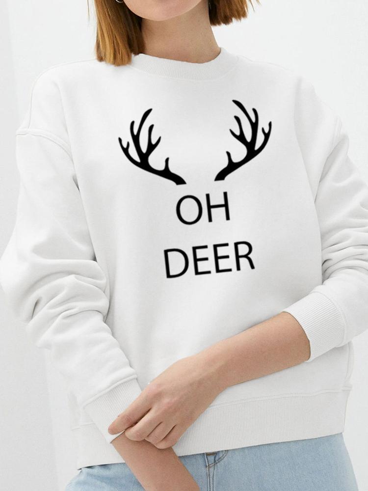 

Plaid Tree Trend Cute Merry Christmas Clothes Cartoon Fashion Printing O-Neck Pullovers Women Clothing Female Graphic Sweatshirt XL білий