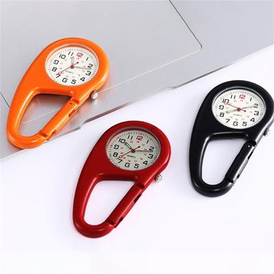 Digital Carabiner Watch, Pocket Watch Luminous Backpack Belt Pocket Clip Watch For Outdoor  Clip Watch For Exercise