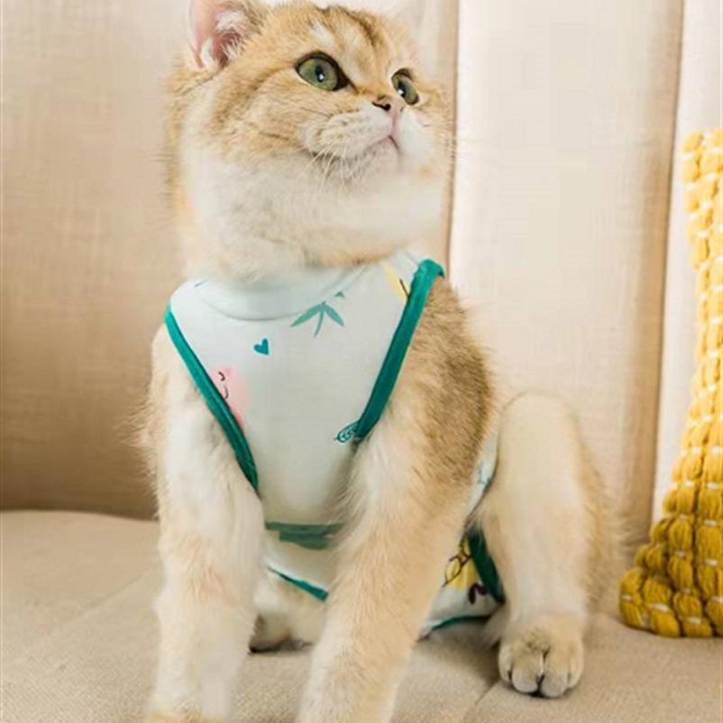Soft Comfortable Dog Cat Spay Recovery Suit Post-Surgery Care Clothes Puppy Weaning Clothes Pet Jacket Dog Clothes