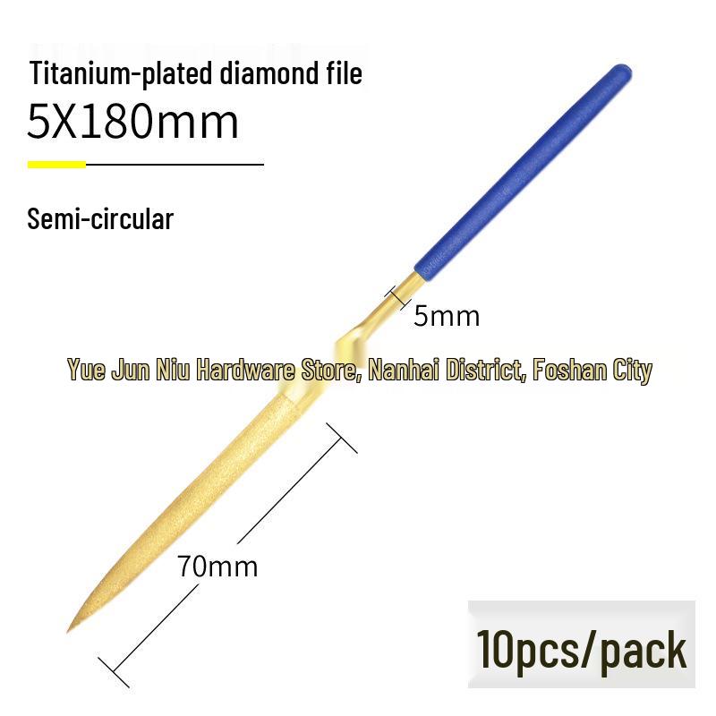 Handheld Diamond File for Aluminum Plate Removal