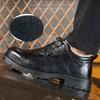 Genuine leather Shoes Work Boots Men Waterproof Safety Shoes Men Puncture-Proof Security insulation 6KV Protection Shoes 2025