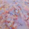 [BYSIFA] Spring Fall Purple Pink Long Silk Scarf Floral Design 100% Mulberry Silk Beach Shawl Scarf Winter Silk Scarves Echarpes