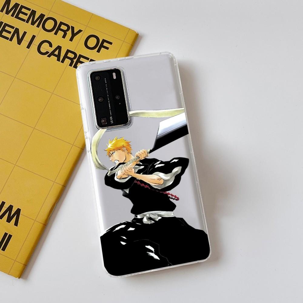 

Anime Bleach Kurosaki Ichigo Phone Case for Samsung S10 20 22 23 A10 40 for Xiaomi10 Note10 for Huawei P50 20 Honor60 70 Samsung Note20 ultra