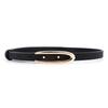 Mei Mary Belt - women's top grain leather fashion accessory - korean style minimalist slim belt