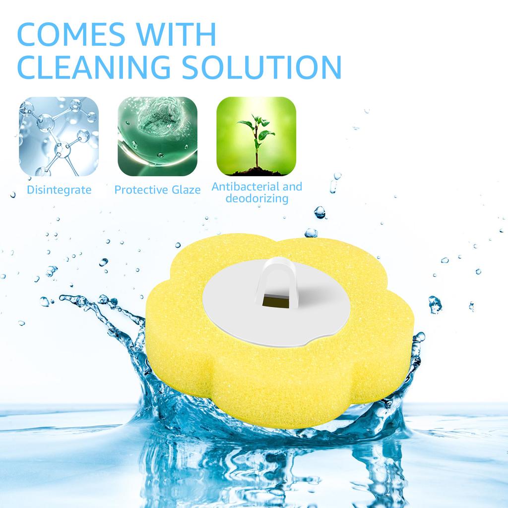 18-72 Pcs Disposable Toilet Brush Replacement Head Cleaning Kit Long Handle Toilet Bowl BrushWc Accessories Tool