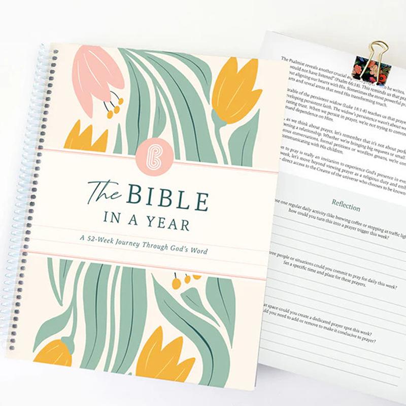Bible za rok: 52týdenní studium Božího slova - Spirálový studijní průvodce Biblí 52týdenní plán studia Bible pro ženy