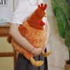 Cecil Chicken Simulation Hen Doll Funny Chick Doll Children's Plush Toy Birthday Gift Accompanying Doll