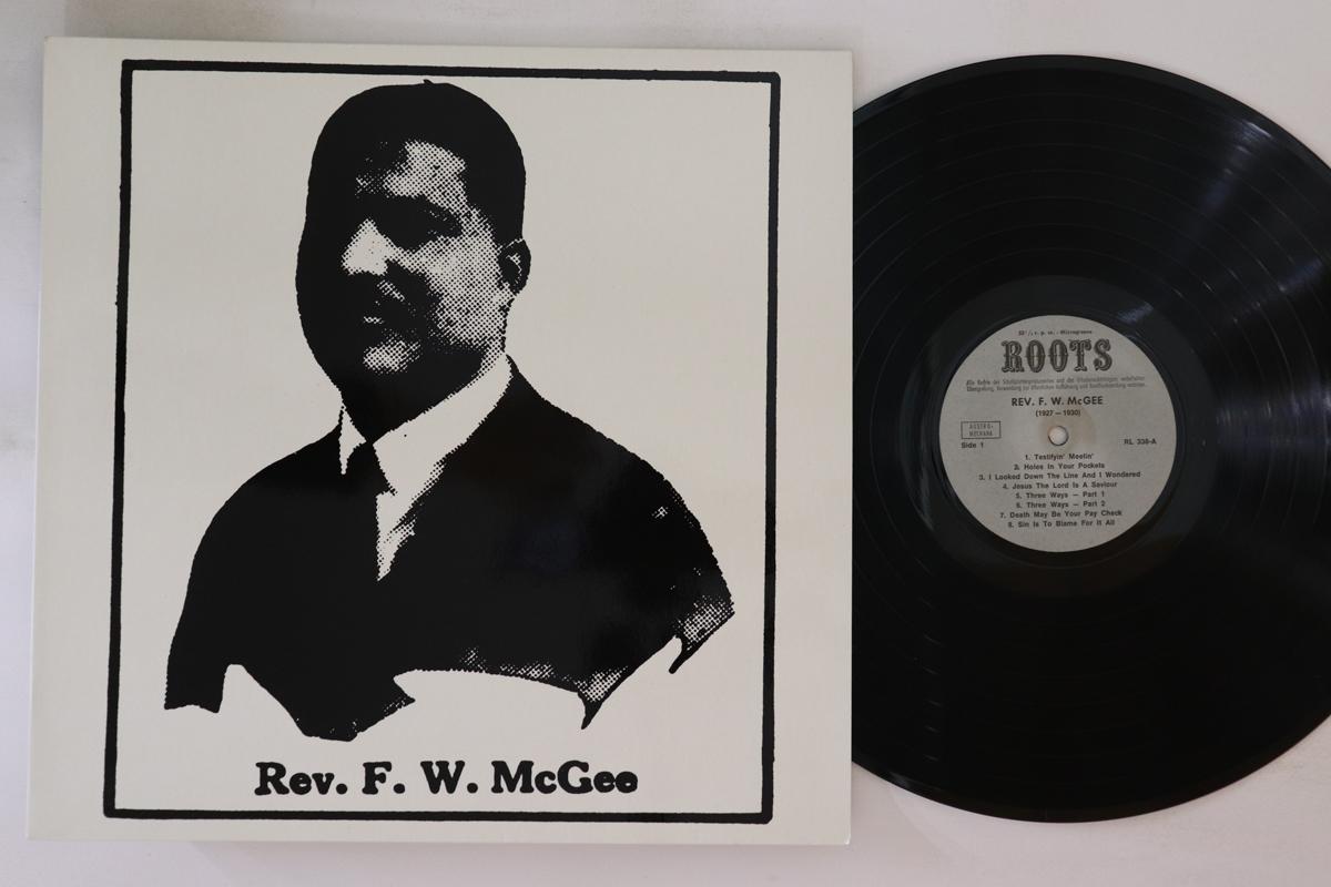

LP Record REV. F. W. MCGEE - Rev. F. W. Mcgee RL338 ROOTS 1971 Austria Soul/Funk Used