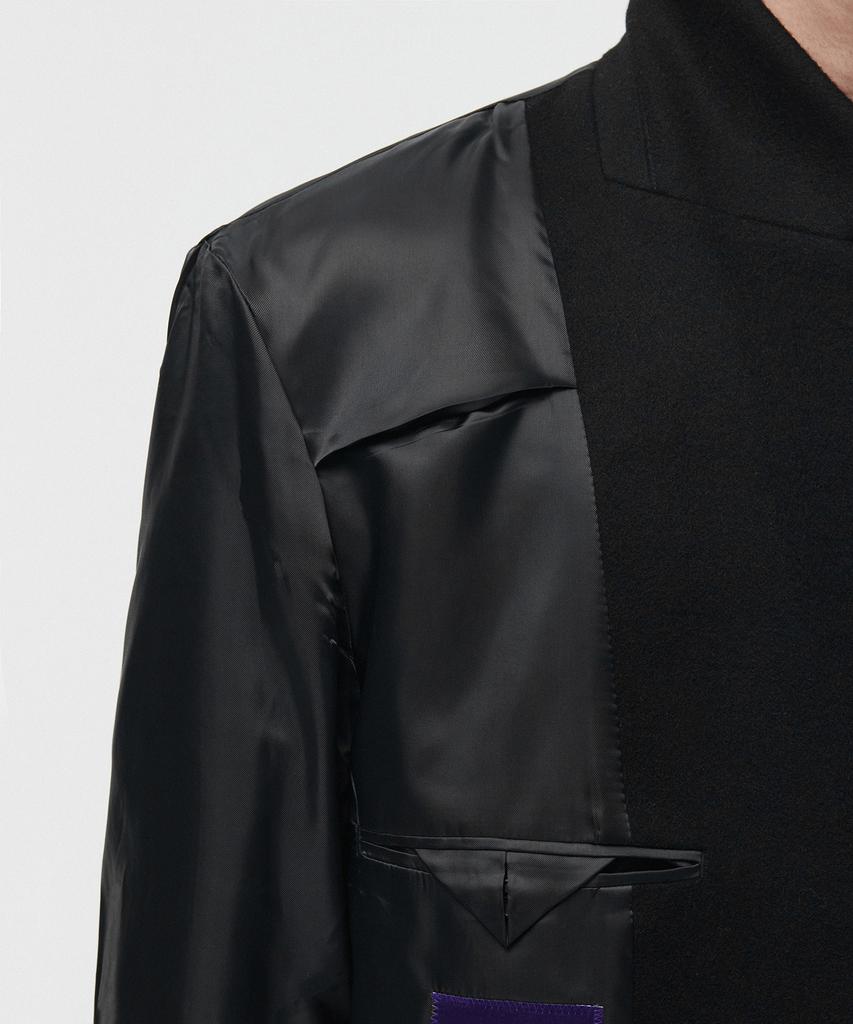 Musinsa Standard Cashmere 20 Oversized Single Coat [Black]