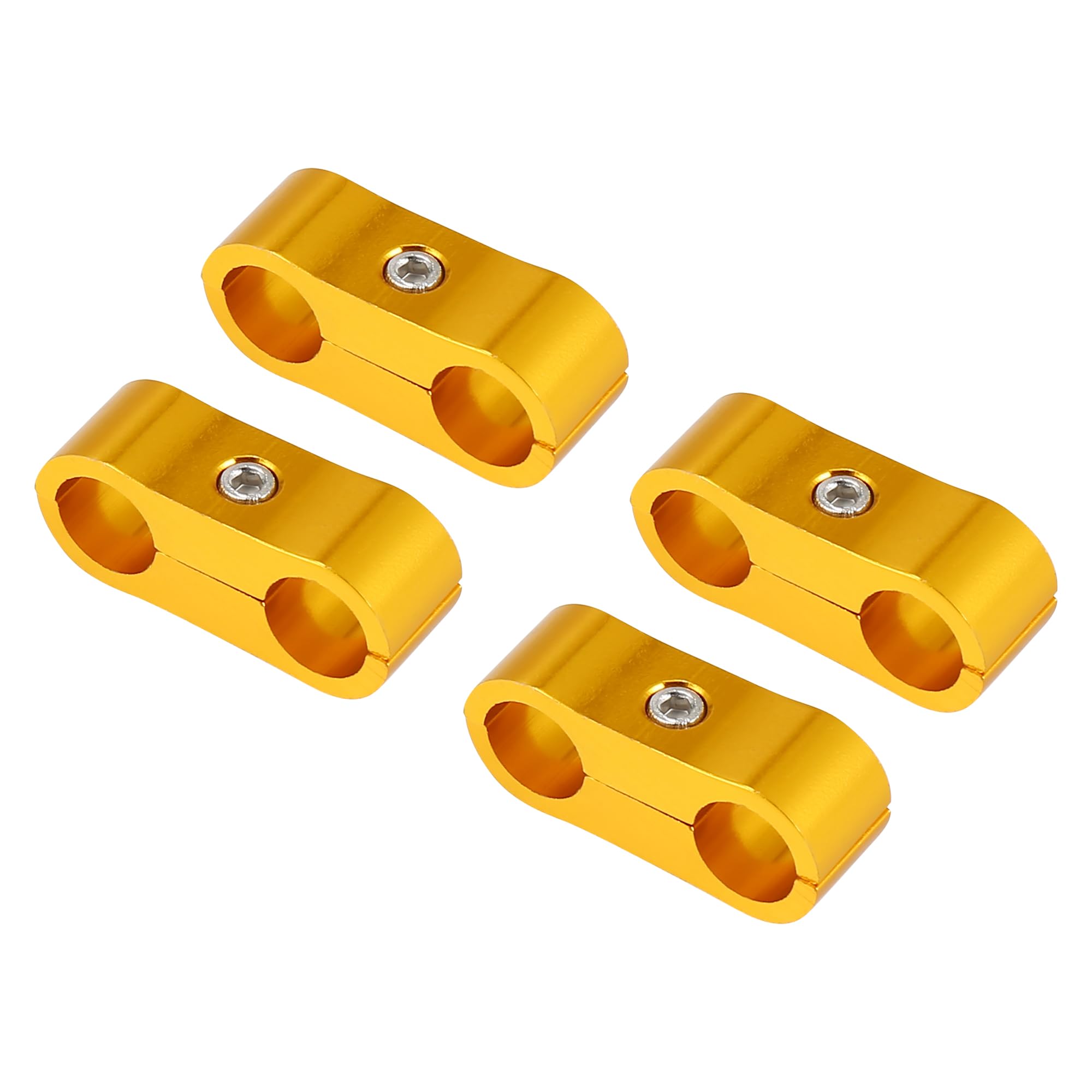 X AUTOHAUX Hose Separator Clamp Hose Fitting Adapter Oil Line One Size