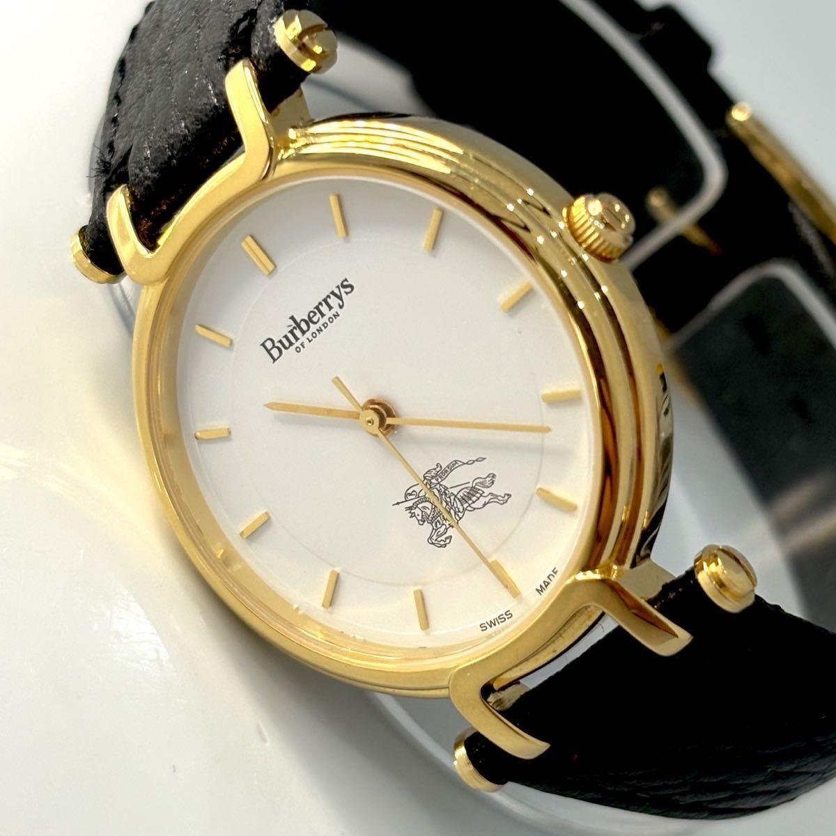 Used [New battery] BURBERRY Burberry unisex watch