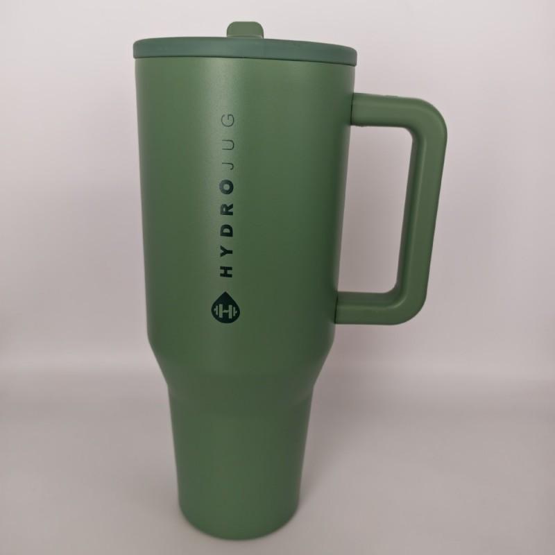 32oz 40oz Izolovaná láhev na vodu s uchem Neprosakující víčko Nerezová termoska Cestování autem Sport