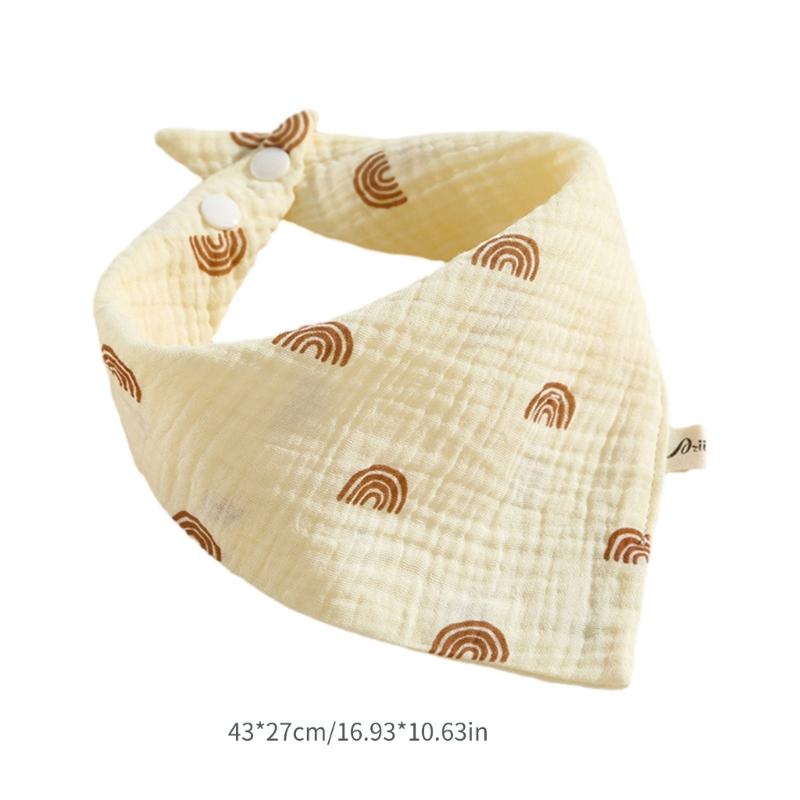 Lovely Design Baby Bibs Baby Bandana Dribble Bibs Cotton Super Soft Drool Bibs Multi-pattern Design for 0-36 Months