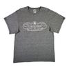 Vintage Crooks & Castles T-shirt Small Gray Y2K Streetwear Crew Neck Tee
