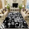 Tokio Hotel Rock Band Area Flannel Rug 3D Print Bill Tom Kaulitz Non Slip Soft Carpet Living Room Bedroom Home Decor Rock Gift
