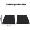 Front Window Sun Shade Covers Elasticized Breathable Mesh Car Side Window Screens Net UV Protection Sunshade for Jeep Wrangler TJ JK JL & Gladiator
