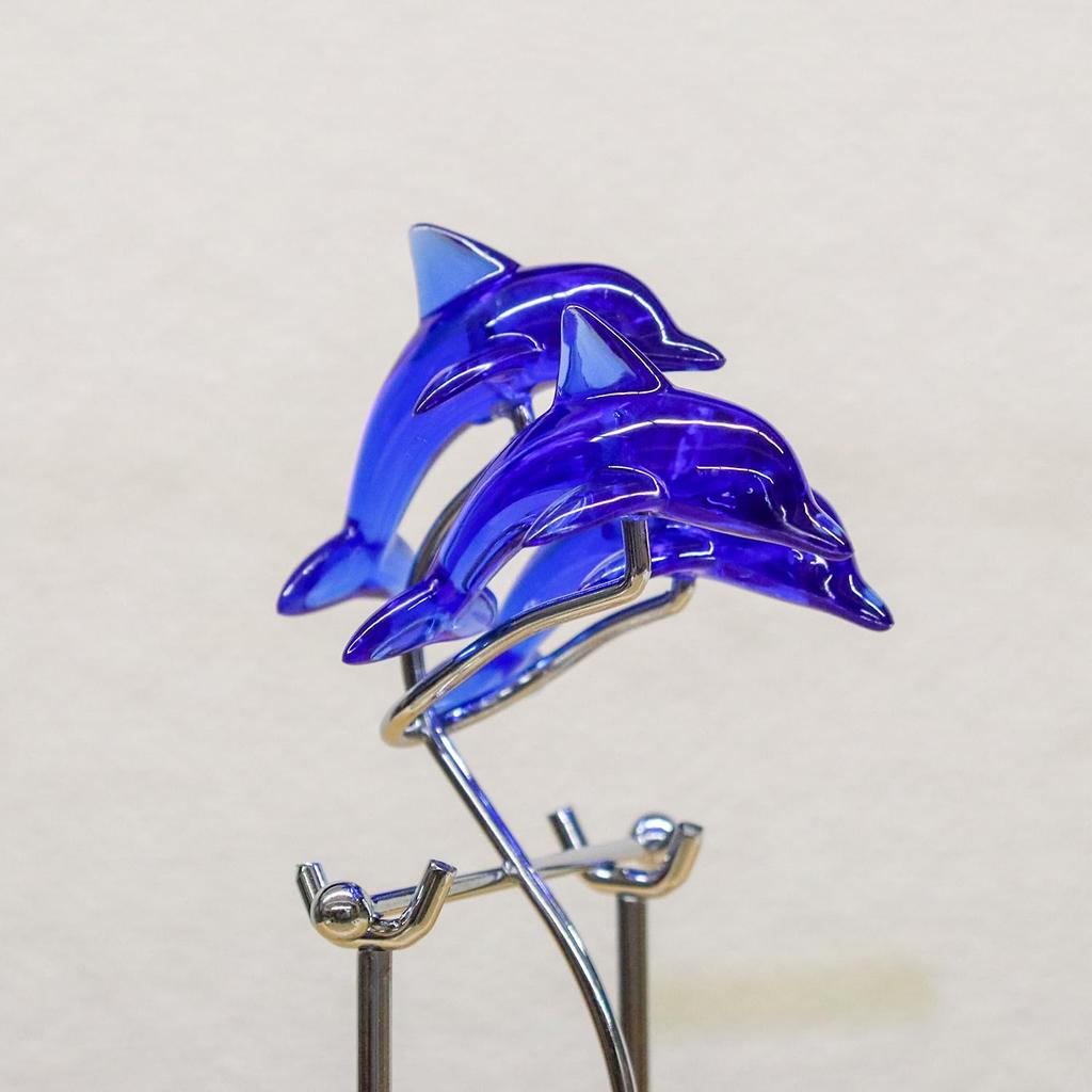 Castle Enterprises Mobile Dolphin Family Balanced Display Set of 12 Object, [Japanese Souvenir, Festival/Event/Children's Party/Street Stall/Fair]