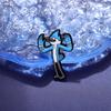 Eyecatching Bird Blue Character Brooch Alloy Pin Perfect For Attaching To Clothing And Bags