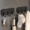 Refrigerator Hook, Household Key, Soup Spoon, Wall Mounted Miscellaneous Sorting Rack, Door Rear Non Perforated Hook
