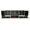 Car Air Condition Control Button Repair Sticker For SAAB 9-3 2003-07 A/C Climate Button Repair Decals Interior Replacement Parts