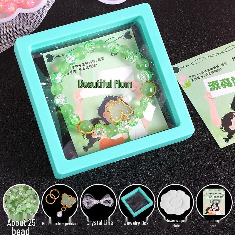 Children s DIY Beading Kit: Mother s Day Necklace Gift Set