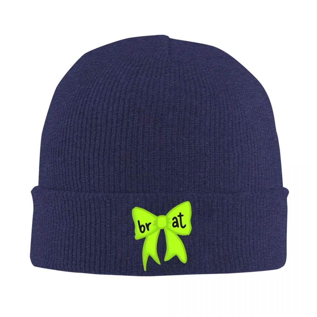 

Brat Album Green Charli Xcx Beanie Hats Street Caps Adult Gym Knit Hat Autumn Winter Custom Warm Beanie Hat