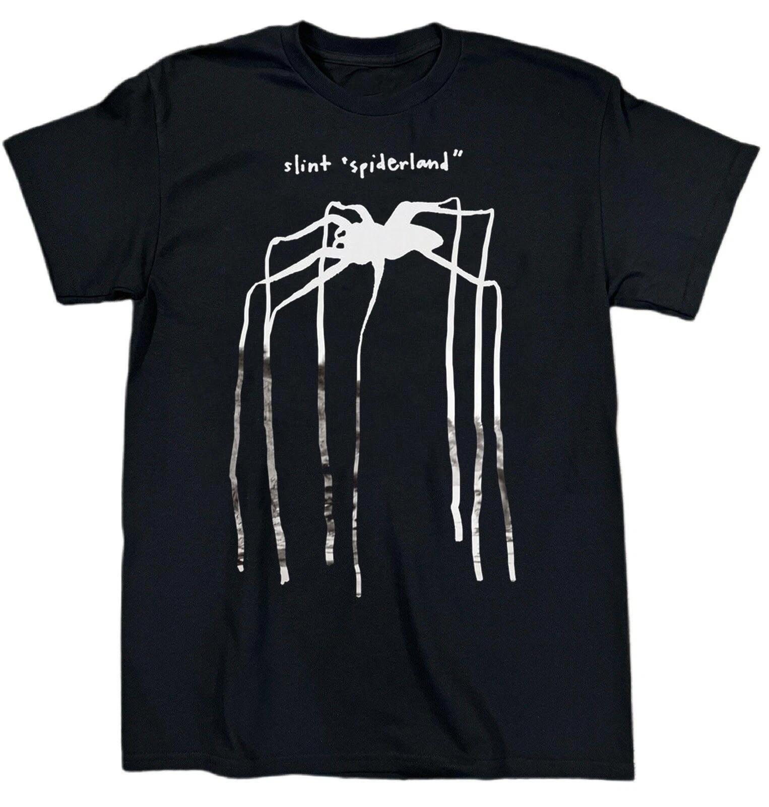 

Slint Band Album Music Heavy Cotton Black All Size T Shirt High-end Luxury Is for Both Men and Women Top Y2k 4XL