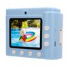 Kids Print Camera with 3 Rolls Printing Paper HD Dual Lens Photo Video Recorder for Outdoor Game