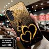 Gold Dust Love Butterfly PhoneCase Glass PhoneCase for Samsung Galaxy S26 S25 S24 S23 S22 S21 FE Ultra Plus Scratch Proof Smooth