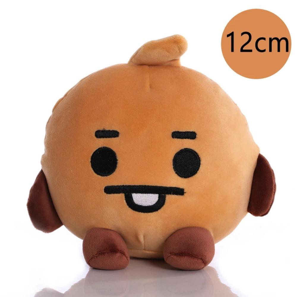 Gorące BTed 21 Pluszowe Zabawki Kawaii Mini Breloczek Anime Wisiorek Ozdoba dla Dzieci 12-22cm Akcesoria Bt Miękkie Pluszowe Zwierzątka Lalka Prezent