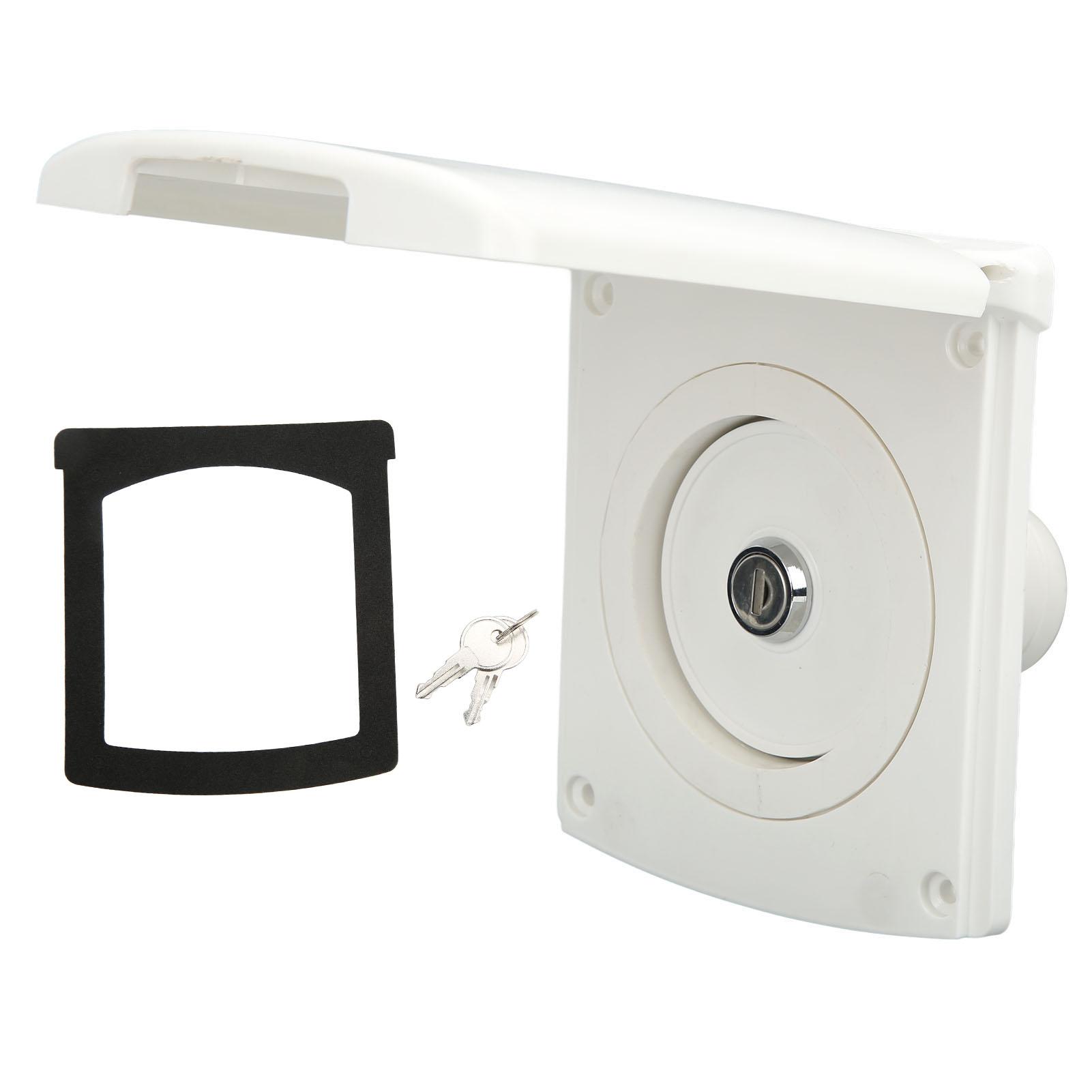 

Гравитационный заливной патрубок для пресной воды с замком на 2 ключа IP44 Заливная горловина Люк Фильтр для автодома Лодки Кемпера