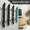 Acrylic Skate Board Wall Holder Non-slip Storage Holder Skateboard  House Living Room
