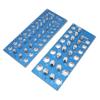 Quickly Identifying Drill Bit Thread Gauge Set Bolt Identifier Board  Nut and Bolt Thread Checker