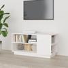 Day and Night - Day and Night TV Cabinet Solid White Pine Wood 80x35x40.5 Cm