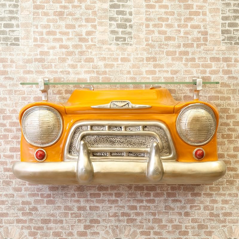 Oldies HEAD Shelf Truck Pickup Truck ORANGE cm GK90852 [Akizuki Trading] [CAR (Pickup OR)] Approx. W42.5 × D13.5 × H21.5