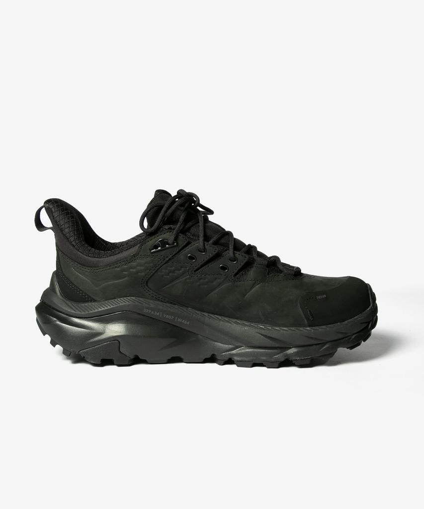 Hoka One One Kaha 2 Low GTX Sneakers Size D (1123190F), Men's Gore-Tex, Black/Black, (25.5 cm) [Used]
