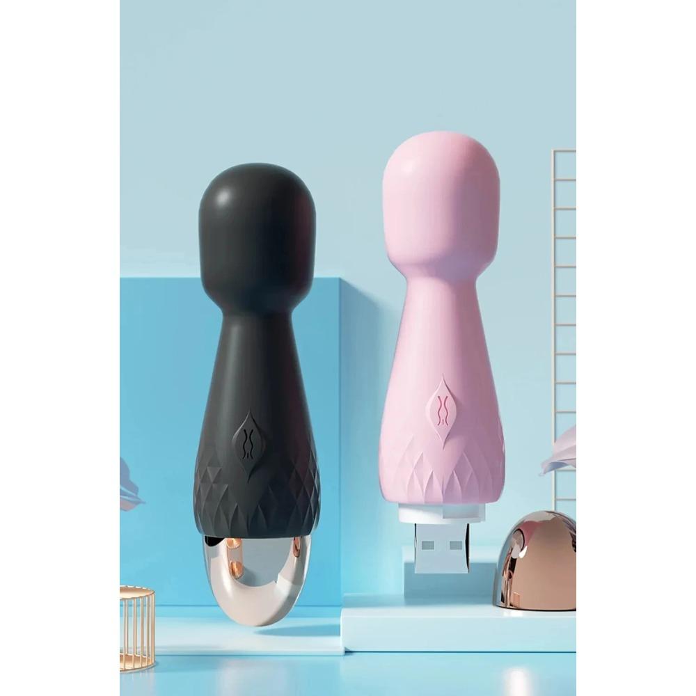 Mini Magic Wand Vibrators for Women Clitoris Stimulator AV Stick G Spot Massager Female Masturbator Adult Sex Toy for Woman anal